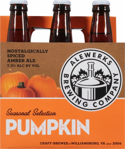 Alewerks White Seasonal Selection Perspective: back
