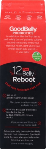 GoodBelly® Probiotics Strawberry Banana Juice Drink Perspective: back