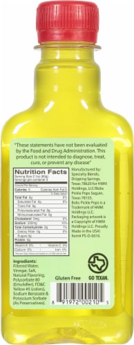 Bob's Pickle Pops Pickle Potion Perspective: back