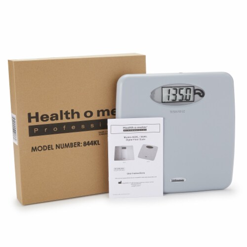 Health O Meter Digital Floor Scale 440 lbs. / 200 kg Capacity Perspective: back