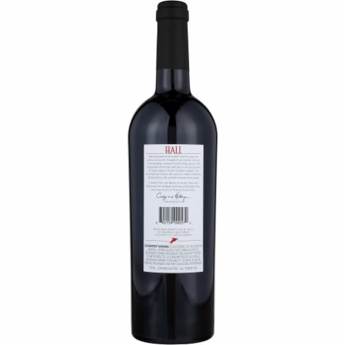 Hall Cabernet Sauvignon Perspective: back
