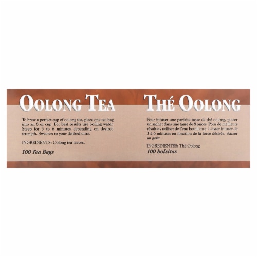 Uncle Lee's Tea® Legends Of China Oolong Tea Perspective: back