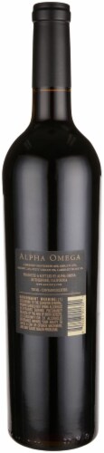 Alpha Omega Propietary Napa Valley Red Wine Blend Perspective: back