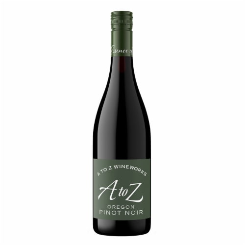 A to Z Wineworks Pinot Noir Oregon Red Wine Perspective: back