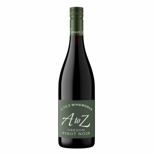 A to Z Wineworks Pinot Noir Oregon Red Wine Perspective: back