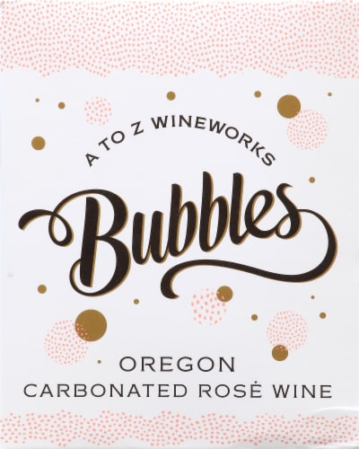 A to Z Wineworks Oregon Rosé Bubbles Cans Perspective: back