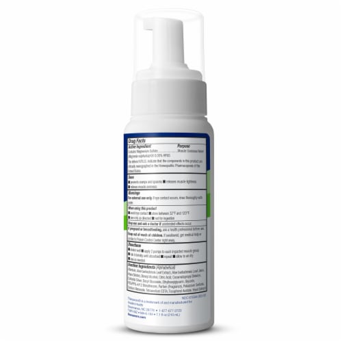 Theraworx® for Muscle Cramps Foam Perspective: back
