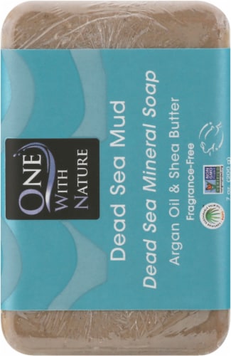 One With Nature® Dead Sea Mud Soap Perspective: back