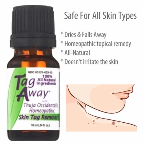 Tag Away Skin Tag Removal 10mL 0.34 fl. oz. 1 Jay C Food Stores