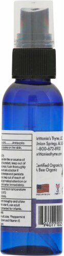 Brittanie's Thyme Lavender & Peppermint Hand Sanitizer Perspective: back