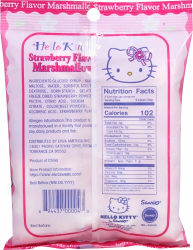 Hello Kitty Strawberry Marshmallow Perspective: back