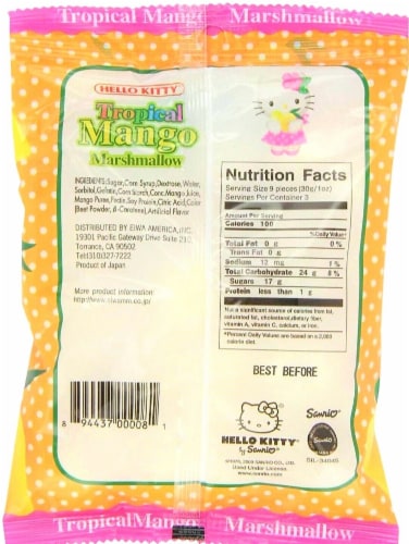 Eiwa Marshmallow Mango Helo Kity 3.1 Oz Perspective: back