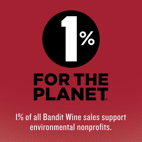 Bandit™ Cabernet Sauvignon California Red Wine Perspective: back