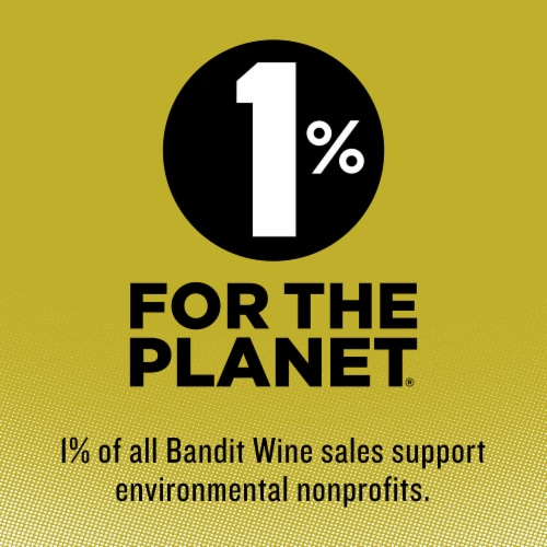 Bandit Pinot Grigio California White Wine 1 L Box Perspective: back
