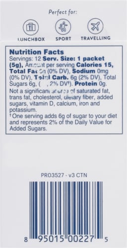 Manuka Health Manuka Honey On-The-Go Packets Perspective: back