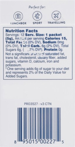 Manuka Health Manuka Honey On-The-Go Packets Perspective: back