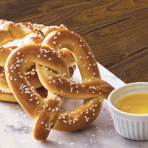Auntie Anne's® Classic Soft Pretzels Frozen 5 Ct Perspective: back