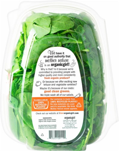 organicgirl Baby Spinach & Arugula Perspective: back