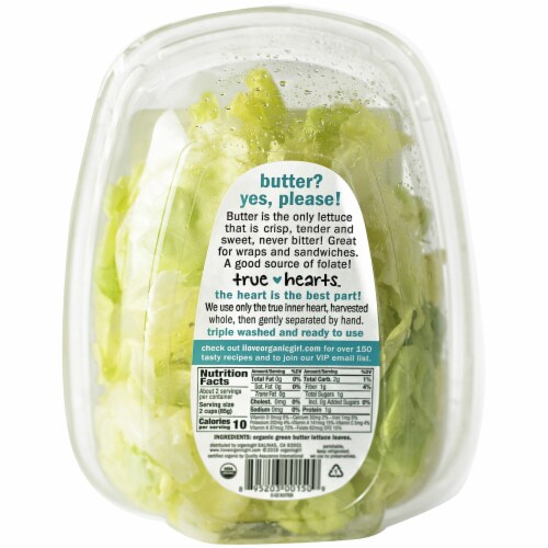 organicgirl True Hearts Butter Leaves Perspective: back