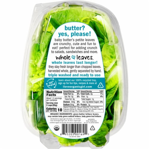 organicgirl Butter, Baby! Perspective: back