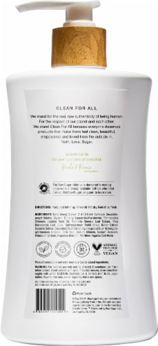Raw Sugar Sensitive Skin Green Tea Body Wash Perspective: back