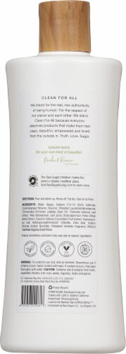 Raw® Sugar Living Green Tea + Cucumber + Aloe Vera Sensitive Skin Simply Body Wash Perspective: back