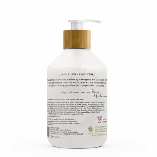 Raw Sugar® Living Watermelon + Fresh Mint Moisture Loving Hand Wash Perspective: back