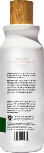 Raw Sugar® Living The Scalp Restore Activated Charcoal + Tea Tree + Moringa Oil Shampoo Perspective: back
