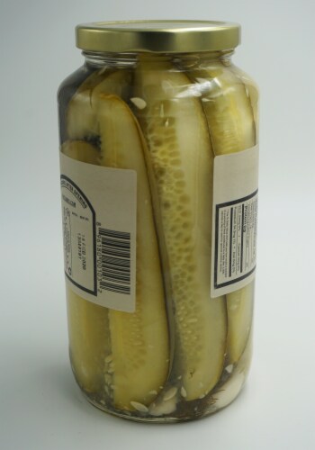 McClure's® Garlic & Dill Pickle Spears Perspective: back