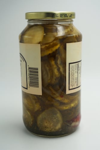 McClure's® Sweet & Spicy Pickle Chips Perspective: back
