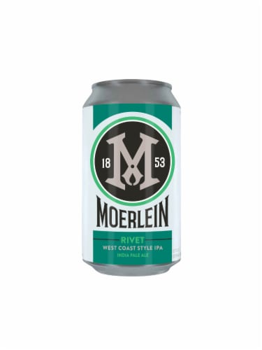 Christian Moerlein Rivet West Coast Style IPA Beer Perspective: back