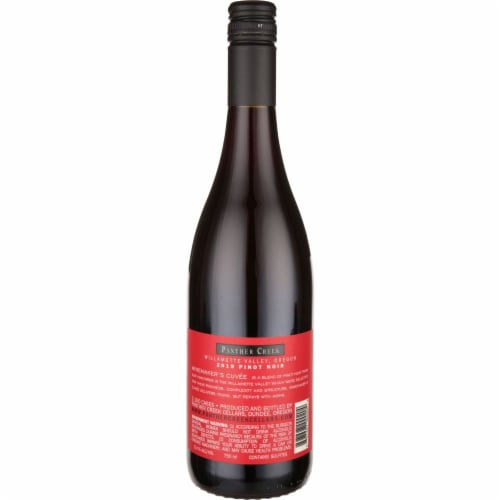 Panther Creek Winemaker's Cuvee Pinot Noir Red Wine Perspective: back