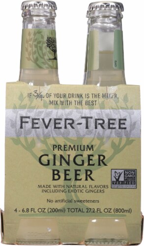 Fever-Tree Premium Ginger Beer Perspective: back
