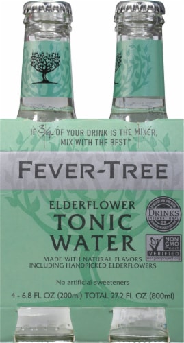 Fever-Tree Elderflower Tonic Water Perspective: back