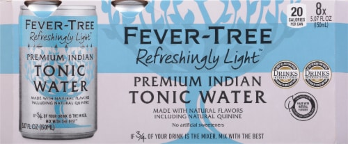 Fever-Tree Refreshingly Light Tonic Water Perspective: back