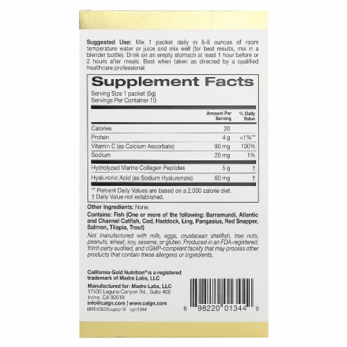 Collagen Peptides Powder with Hyaluronic Acid, Support for Healthy Hair