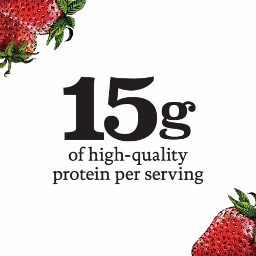 siggi’s Strawberry Icelandic-Style Nonfat Yogurt, 5.3 oz Perspective: back