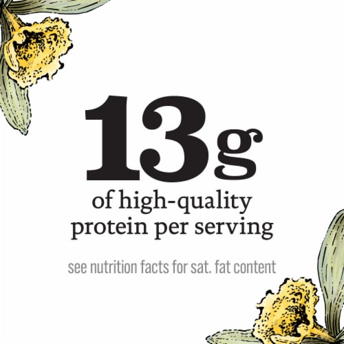 siggi’s Vanilla Icelandic-Style Whole Milk Yogurt, 4.4 oz Perspective: back