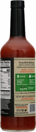 Powell & Mahoney Sriracha Bloody Mary Cocktail Mixer Perspective: back