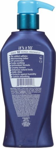 It's a 10® Miracle Moisture Shampoo Perspective: back