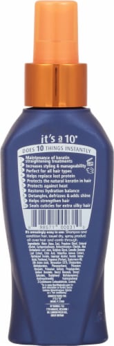 It's A 10® Miracle Leave-In Plus Keratin Hair Treatment Perspective: back