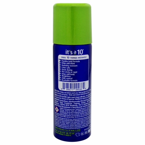 Miracle Finishing Spray by Its A 10 for Unisex - 1.7 oz Hair Spray Perspective: back