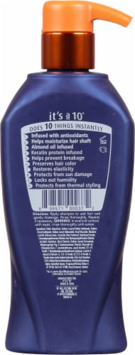 It's A 10 Miracle Shampoo Plus Keratin (Sulfate Free) 295.7ml/10oz Perspective: back