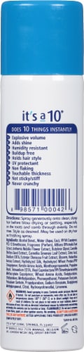 It's a 10® Miracle Blowdry Volumizer® Spray Perspective: back