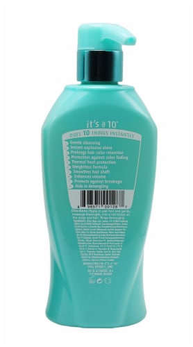 It's a 10 Blow Dry Miracle Glossing Shampoo 10 oz Perspective: back