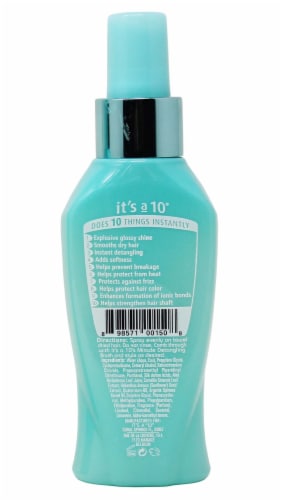 It's A 10® Blow Dry Miracle Glossing Leave-In® Treatment Perspective: back