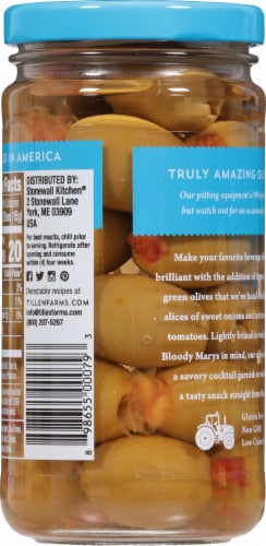Tillen Farms® Gluten-Free Bloody Mary Olives Perspective: back
