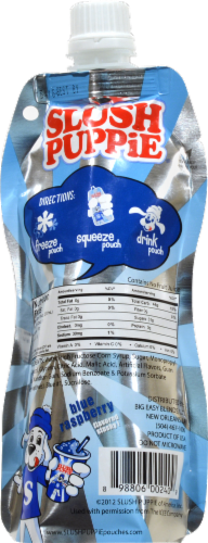Slush Puppie Blue Raspberry Pouch Perspective: back