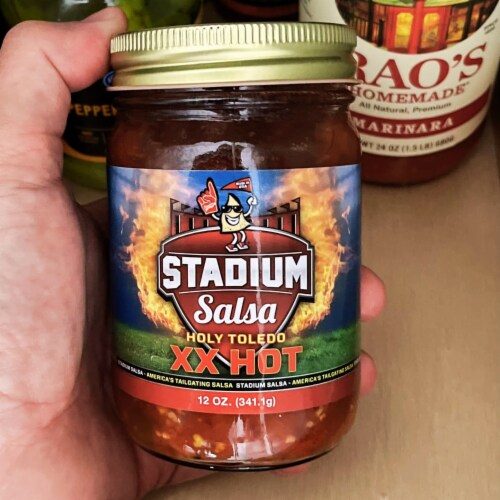 Stadium Salsa Blazing Three Hot Sauces, Hot, Pineapple Habanero, Holy ...