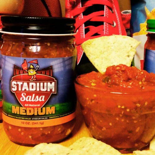 Stadium Salsa Variety Pack: Mild Salsa, Medium Salsa, Hot Salsa Sauces ...